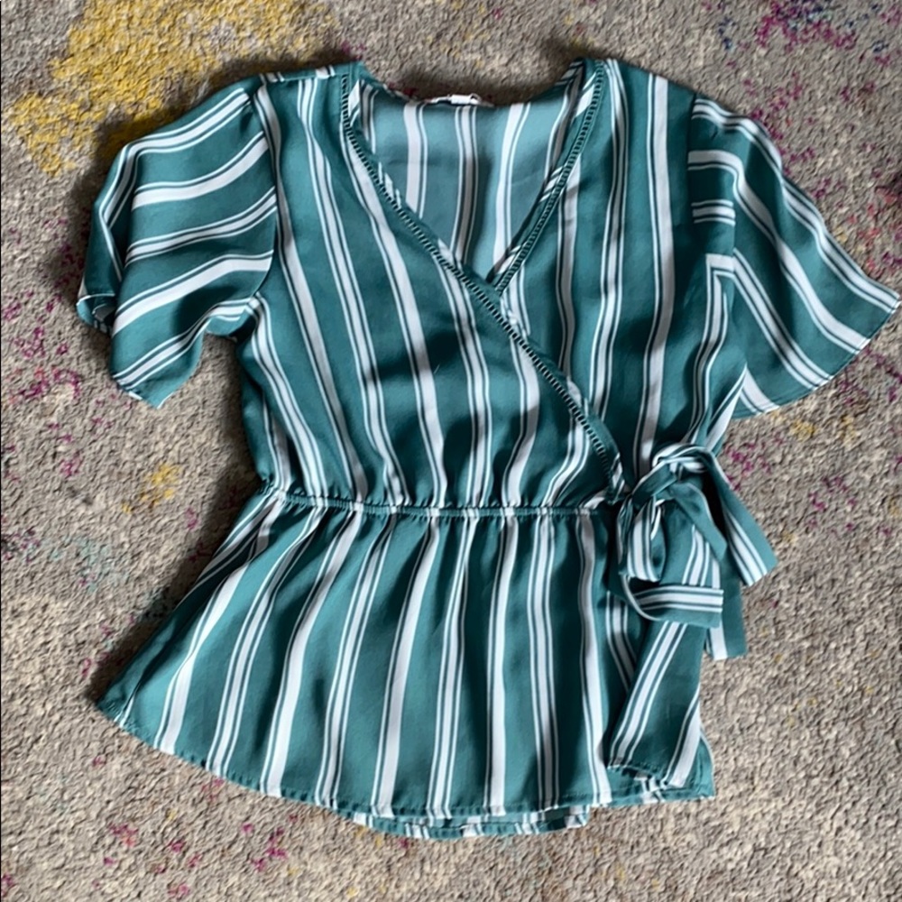 Peplum top